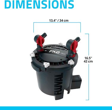 Зовнішній фільтр для акваріума Fluval FX2, потужний, біофільтрація