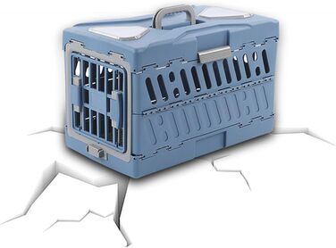 Транспортна переноска для котів та собак Syengery - складана, портативна, для подорожей, в літак та автомобіль