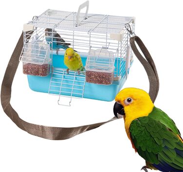 Транспортний бокс для тварин Ceprznvey: переноска-переноска для маленьких тварин, блакитна