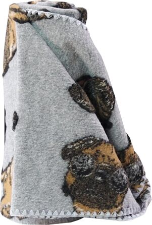 М'яка ковдра для домашніх тварин Luxus 150x100 см – Кашемір-мікс або штучне хутро, стильна та миюча, для собак та котів (собаки 20 см, вовна-кашемір)