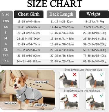 Пуловер для собак, теплий та м'який, зимовий пуловер для собак, котів, пуловер для маленьких, середніх та великих собак – (L, Сірий)