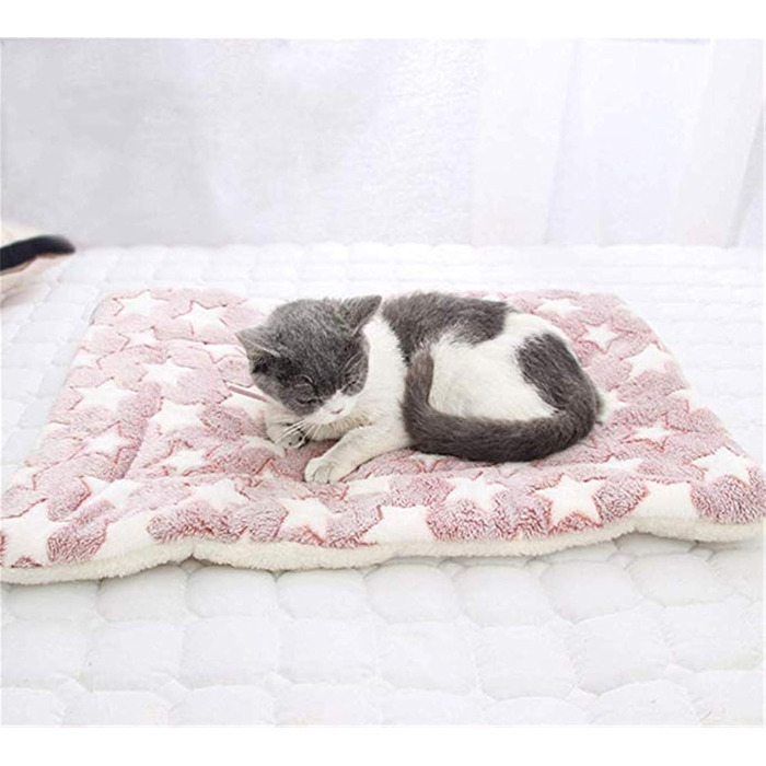 М'який килимок для собак та котів Dreamskull 91x70 см, рожевий