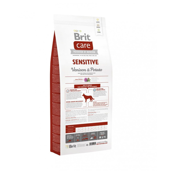 Сухий корм Brit Care Dog Grain-free Sensitive для собак, 12 кг