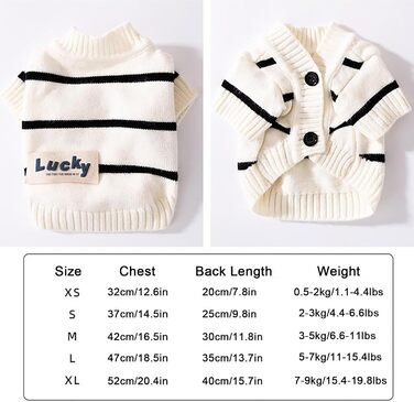 Пуловер для собак, теплий зимовий пуловер для маленьких та середніх собак з рукавами (червоний, X-Small)