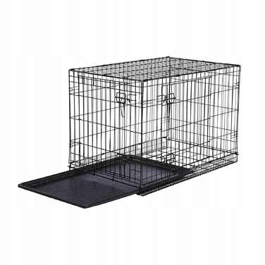 Металевий вольєр-клітка Be-Active для великих собак, 68 x 105 x 75 см