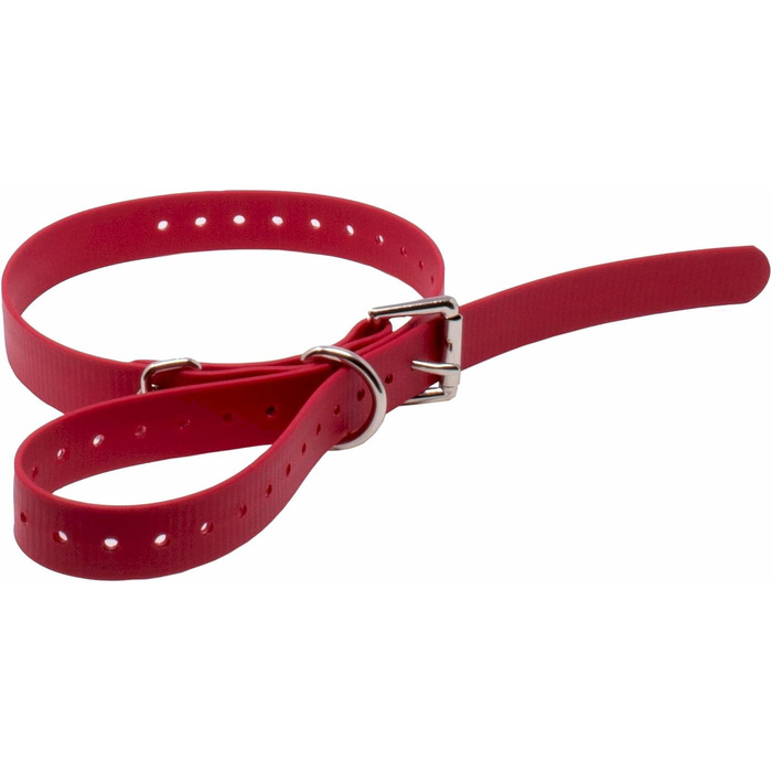 Нашийник для собак Educator Biothane, 1.9 см, червоний (3/4 дюйма)