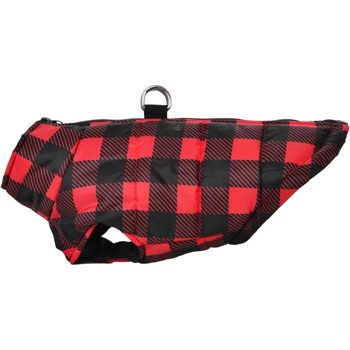 Зимова куртка для собак та котів, непромокаєма, вітрозахисна, бордового кольору, розмір S. Підходить для маленьких та середніх порід, зокрема для Французького бульдога.