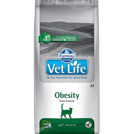Сухий корм для котів Farmina VET LIFE Cat Obesity, 5 кг