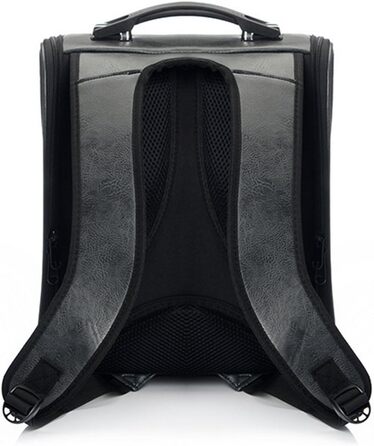 Рюкзак для тварин FOKOM, чорний, 32 x 29 x 42 см - переноска для собак, котів, кроликів