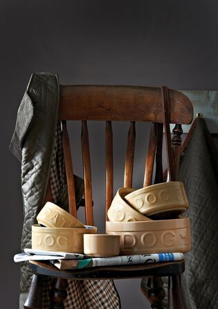 Миска для собак Mason Cash Original Cane з написом (Тростина, універсальний розмір)