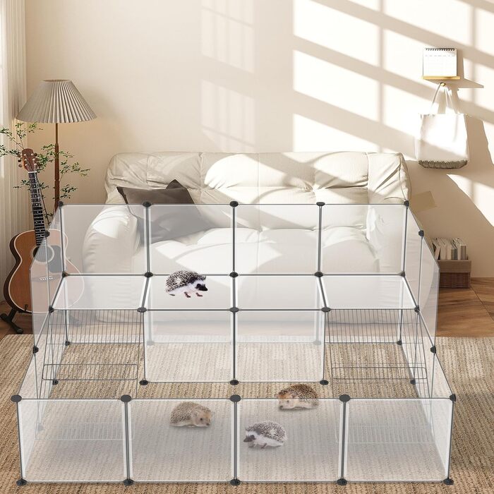 Клітка для дрібних тварин SUBTLETY 143x108x93 см: забіг для кроликів, хом'яків, морських свинок (DIY збірка)