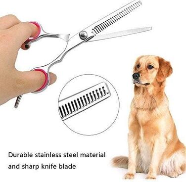 Набір для грумінгу собак та котів: професійні ножиці, тример, щітка, для догляду за шерстю