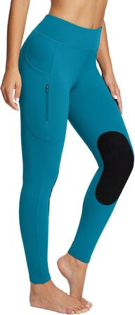 Lila Reitleggings Baleaf Daen з підкладкою та кишенею для телефону - водонепроникні штани для їзди верхи (XXL)