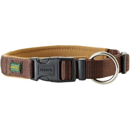 Нашийник для собак HUNTER Neopren Vario Plus, коричневий/карамель, розмір M-L/2.5