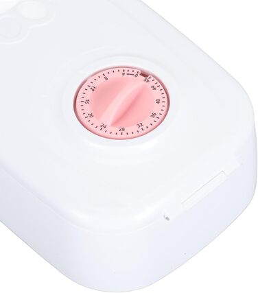 Автоматичний диспенсер для котячого корму з охолоджуваним відсіком, годівниця для малих собак, сухий/вологий корм, програмована годівниця (РОЖЕВИЙ)