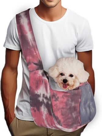 Сумка-переноска для тварин Huilin Technology, рожева, для котів та собак, для прогулянок та подорожей