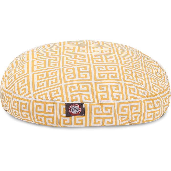 Кругле собаче ліжко Majestic Pet Products, велике, для дому та вулиці, знімний, washable cover