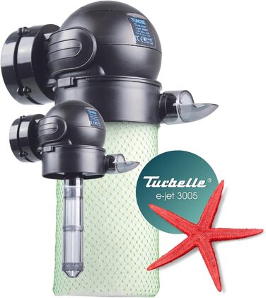 Циркуляційний насос TUNZE Turbelle e-Jet 3005, 3150 л/год, пропелерний, з магнітним тримачем і фільтрацією, для акваріумів зі склом до 15 мм