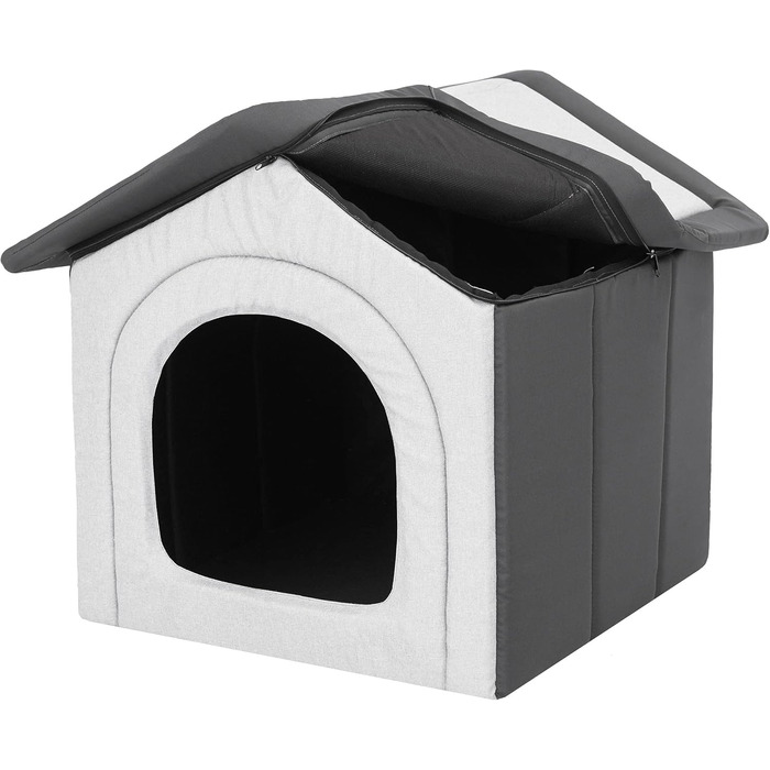 Будка для тварин, вольєр для собак, вольєр, будка для собак, зона відпочинку, вольєр для тварин, притулок для тварин, вольєр для собак R4: 55 x 60 см, матеріал: еко-сизаль + графіт Оксфорд R4 - 55 x 60 см