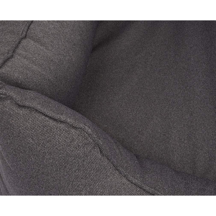 Ортопедичне водонепроникне ліжко для собак Knuffelwuff Leon з велюру, ручної роботи, розмір M-L, 85 x 63 см, антрацит. Знімний, пральний чохол. Підходить для великих, середніх та маленьких собак.