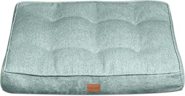 Килимок для собак Pettidot 70x55 см, зелений, знімний чохол, лежанка для собак середніх та маленьких порід