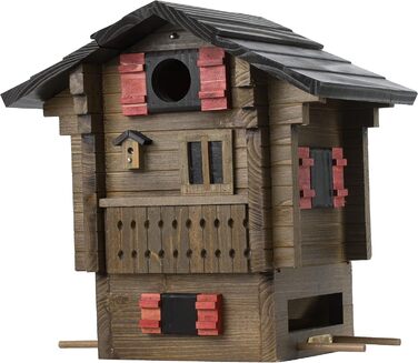 Дерев'яний годівничка та будиночок для птахів Wildlife Garden Multiholk Alpenhaus WG215