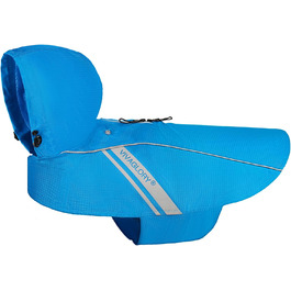 Дощовик для собак VIVAGLORY, водонепроникний, з підкладкою, для зими, XS, блакитний (обхват грудей 38.1-45.7 см)