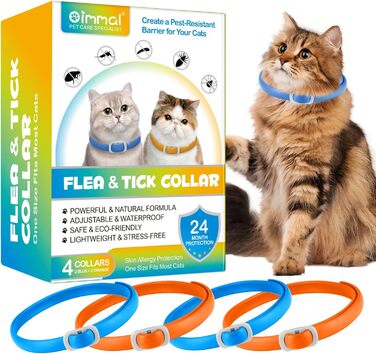 Нашийники для котів Blue & Orange (4 шт., 48 см)