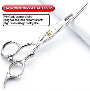 Професійна ножиця для грумінгу собак та котів Fellschere - 6/6.5/7.5 дюймів, нержавіюча сталь (2шт/3шт)