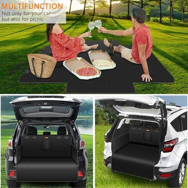 Захист для багажника автомобіля для Suzuki Vitara Hybrid (2016-2024), водовідштовхувальний, антиковзний, з захистом бокових стінок та бампера