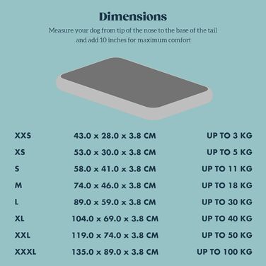 Килимок для собак у переноску Cybarmour - стійкий до гризіння, водонепроникний, великих порід, 89x59 см
