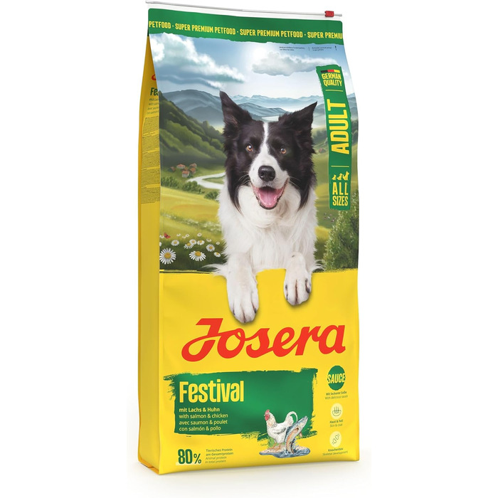 Сухий корм для вибагливих собак Josera Festival Adult, 12.5 кг