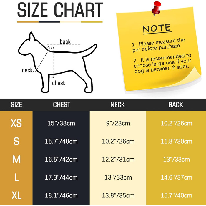 Піжама для собак після операції Kuoser, захисний боді для собак після кастрації, XL, жовтий