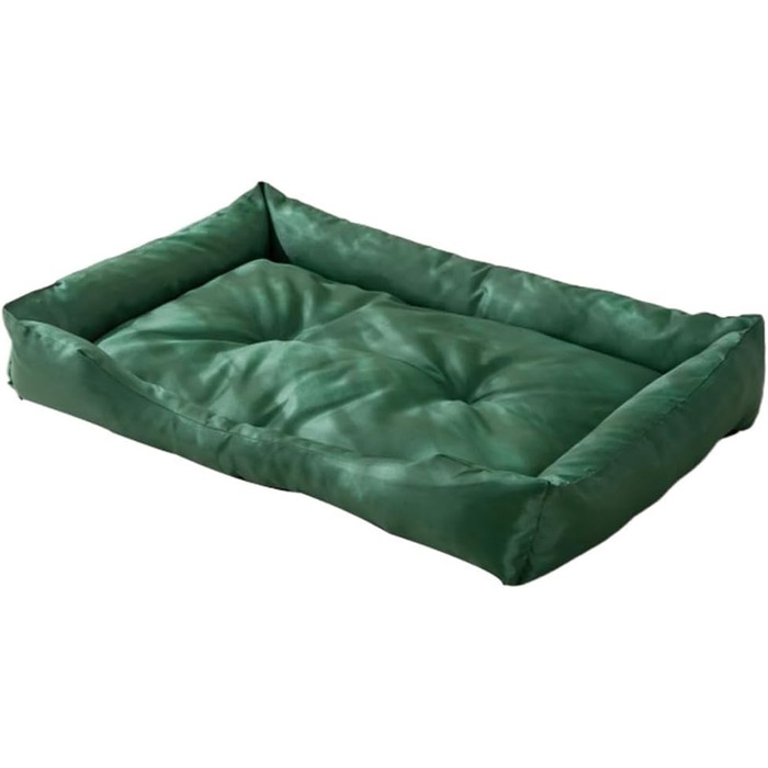 Водонепроникне лежанка для собак M&Catree, прямокутна, миється, м'яка, для собак та котів - 50x60x7 см, темно-зелений