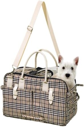 Сумка Karlie English Style L 43 x B 24 x H 29 см - зручна та стильна сумка для собак