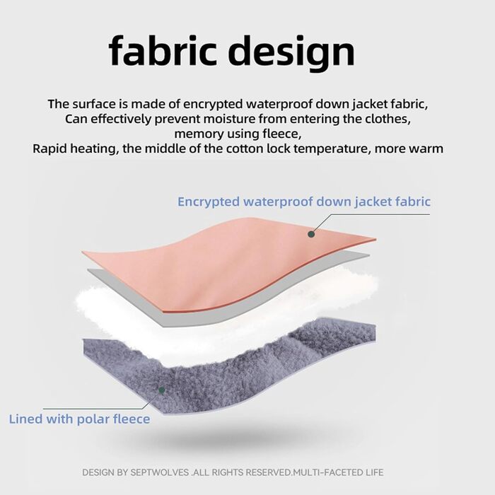 Водонепроникний зимовий одяг для собак, тепла куртка для собак, одяг для собак маленьких, середніх та великих порід, водонепроникний пуловер з безпечними світловідбиваючими смугами (Абрикосовий, M)