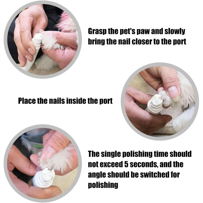 Електричний точило для кігтів собак та котів - безпечний інструмент для догляду