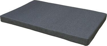 Крісло-лежанка для собак Croci Hydro, сіре, 55x90 см, водонепроникне, знімний чохол