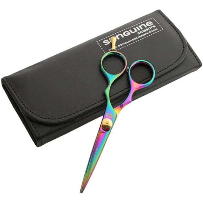 Професійні ножиці для волосся Titan, 13 см, з чохлом