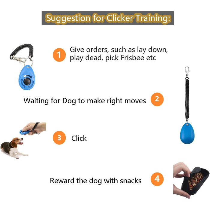 Сумка для ласощів для дресирування собак з силікону, з магнітною застібкою, з кліпсою для пояса, чорного кольору