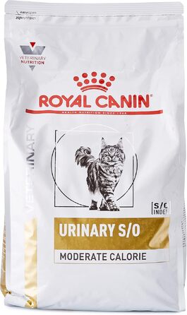 Корм для котів Royal Canin Veterinary Diet Urinary S/O Moderate Calorie для підтримки сечовидільної системи та контролю ваги, 3.5 кг