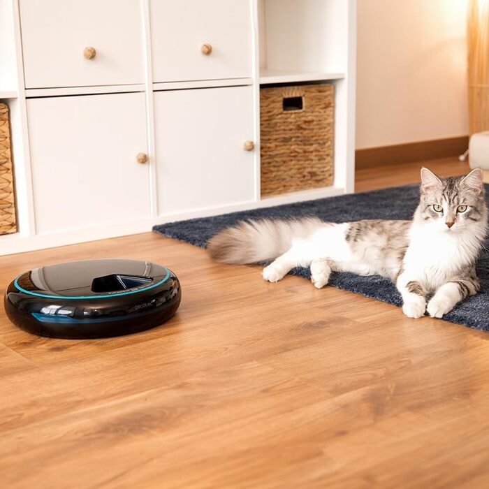 Автоматичний годівниця для домашніх тварин Cecotec Pumba 1600 Purrfect Meal - 1.6 л, 4 відділення, таймер, LED-дисплей, голосовий рекордер