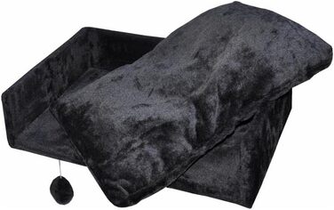 nanook Котячий дряпак-лежак з подушкою, великий XXL 60x40 см, антрацит