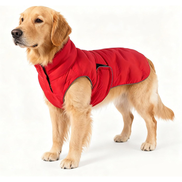 Зимова куртка для собак Mante, тепла пуховка для собак та котів. Міцна в'язана куртка з м'якого матеріалу для комфорту та тепла. (М'ятно-зелений, ) М'ятно-зелений (S, Червоний)