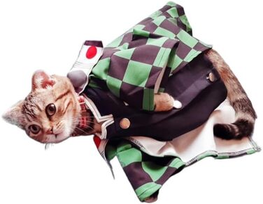 Костюм для собак та котів ChoChoCho Spirited Away No-Face, плюшевий халат, косплей, для Хелловіну, регульований, S/M