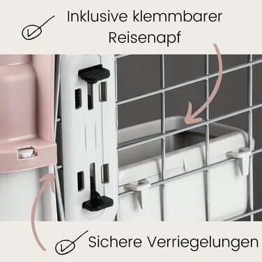 Транспортні бокси IATA для собак та котів, 2 шт, розмір S