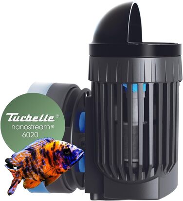 Пропелерна помпа TUNZE Turbelle nanostream 6015, 1800 л/год, магнітний тримач, тиха, для прісноводного акваріума, до 12 мм скла