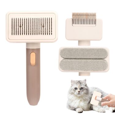 Гребінець для тварин, розпушувач, багатофункціональна щітка для собак та котів, аксесуар для догляду за шерстю