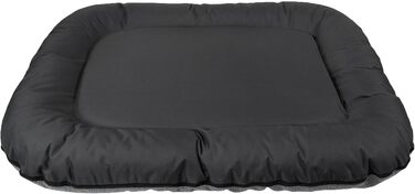 Водонепроникне лежанка для собак - лежанка-матрац з Codura | Для маленьких собак | Сірий колір, розмір XL (105 x 85 см), з принтом лапок