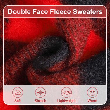 Світшот для собак маленьких порід, чорно-червоний, розмір M, для дівчаток та хлопчиків, в клітинку, одяг для чихуахуа, йоркширського тер'єра, цуценят